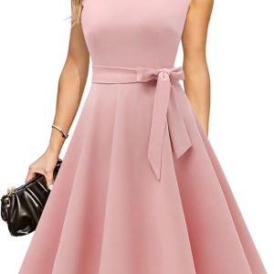 Women's Cocktail Dresses, Formal Wedding Guest Church Modest Graduation Party Prom Dress 2025